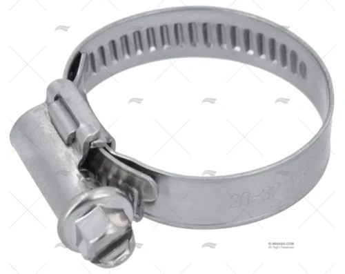 ABRAZADERA INOX W5 20- 32/ 9