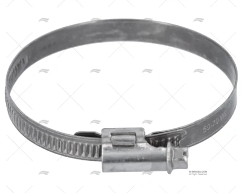 ABRAZADERA INOX W5 50- 70/ 9