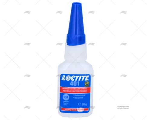 ADHESIVO 401 INSTANTANEO GENERAL 20gr LOCTITE
