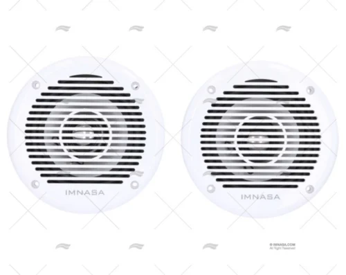 ALTAVOZ 2Ud. 80W 166mm IP44 BLANCO LED