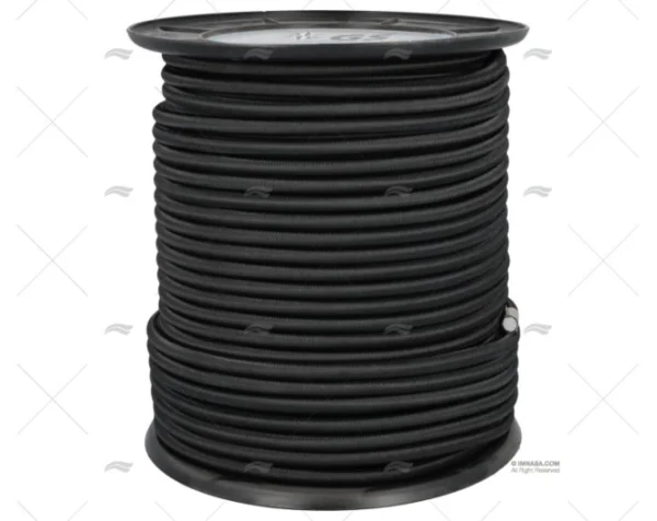 CABO ELASTICO 10mm NEGRO 100m
