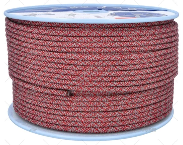 CABO HERCULES VISION 08mm ROJO 200m LIROS