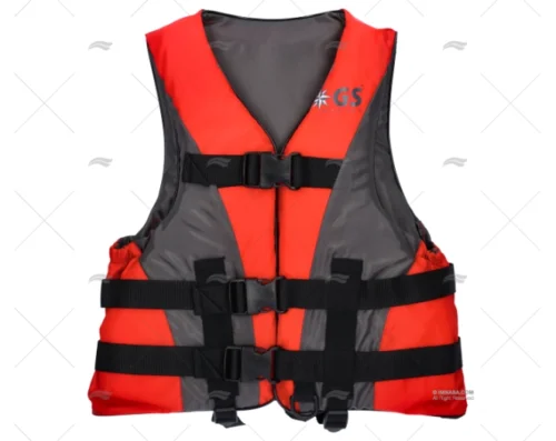 CHALECO ESQUI ROJO/CARBON GS S 50N IMNASA