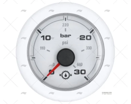 manometro-ol-12-24v-30-bar-52mm-blanco-vdo-ocean-link-imnasa-ref-62106605.webp MANOMETRO OL 12/24V 30 BAR 52mm BLANCO