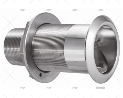 MEGA PASACASCO C/VALVULA 1-1/2"mm SS316 MARINE TOWN