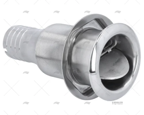 MEGA PASACASCO C/VALVULA 38mm INOX 316 MARINE TOWN