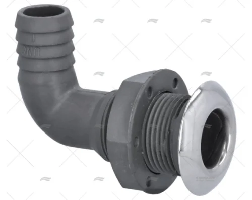 PASACASCO CODO 90º 25mm MARINE TOWN